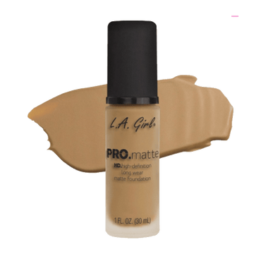 L.A Girl Pro Matte Hd Long Wear Matte Foundation 30Ml Medium Beige